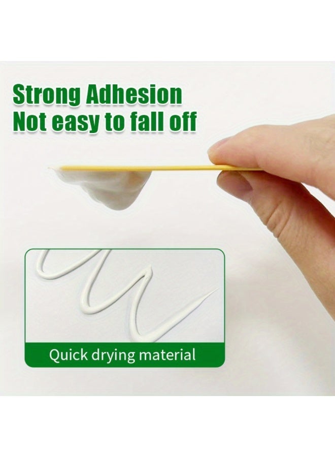 Yalla Pick Wall Putty Hole Repair, Safe Wall Mending Agent, Drywall Repair Kit with Nozzle,Spackle for Drywall Paste, Easy to Fill Holes for Aluminum Metal Plaster Sheetrock Ceiling - Image 5